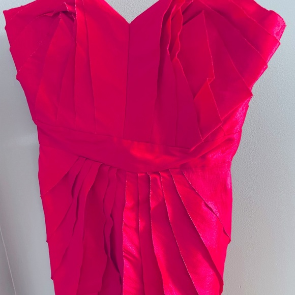 Never worn! Beautiful cocktail dress-flushia color NWOT - Picture 2 of 6